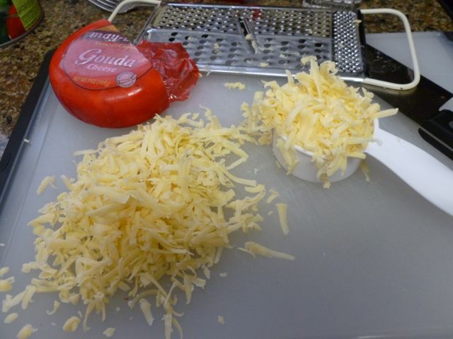 grate cheese