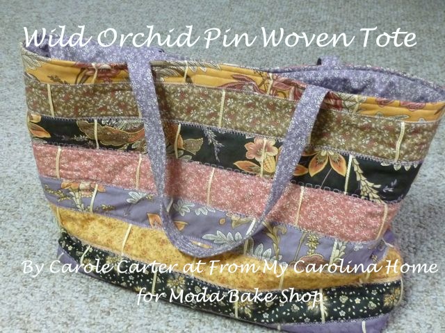 Wild Orchid Tote Title