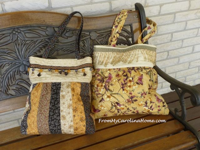 The Charleston Bag! A new pattern at From My Carolina Home
