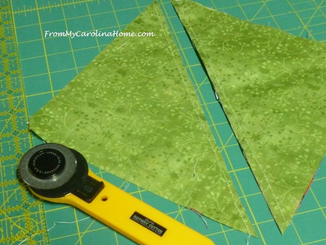 Scrap Dance Quickstep at From My Carolina Home - original pattern, quick and easy using jelly roll strips.