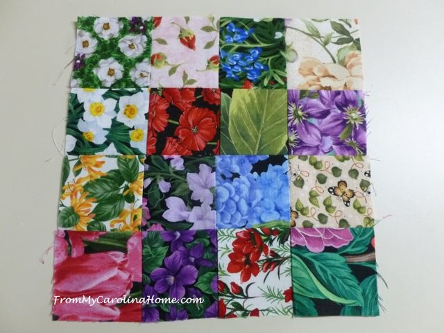 Scrap Dance Quickstep at From My Carolina Home - original pattern, quick and easy using jelly roll strips.